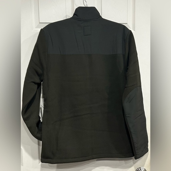 Vuori Men's Medium Morrow Sherpa Jacket Dark Oregano Green NWT Fleece Full Zip - Picture 5 of 7